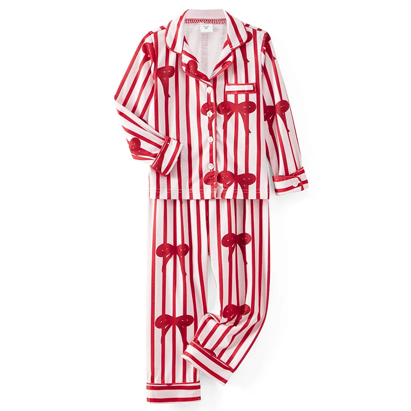 Crimson Ribbon Family Christmas Pyjama Set - product view 4