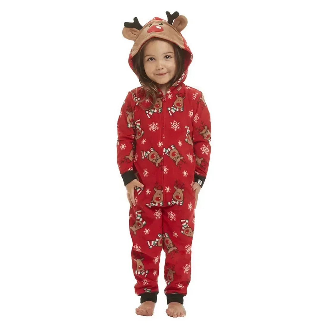 Red Reindeer Family Christmas Onesie - product view 5